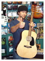 Free Full-Size Acoustic Guitar Winner - Ryan A.!